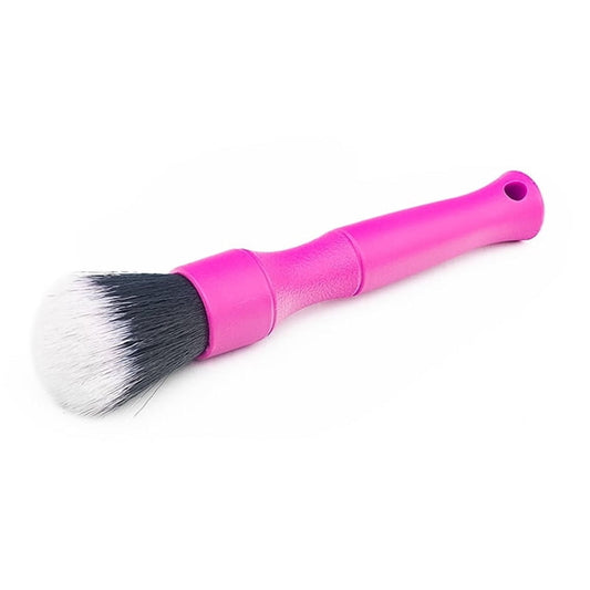 Soft Detailing Brush, Ultra-Fine Synthetic Bristle, Pink Ergonomic Handle for Interior & Emblem Cleaning  product photo