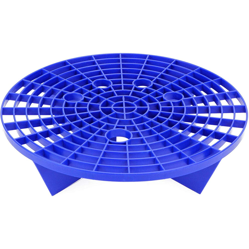 Bucket Grit Insert with Center Lift Handle, Removable Dirt-Trap Screen for Wash Pail Black product photo