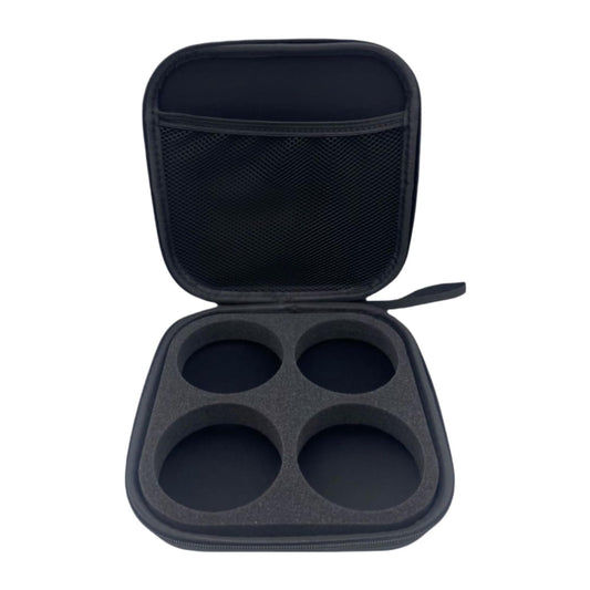 Buffing and Polishing Pad Storage Case with Adjustable Dividers, Hard-Shell Box for 6-Inch Foam Pads  product photo