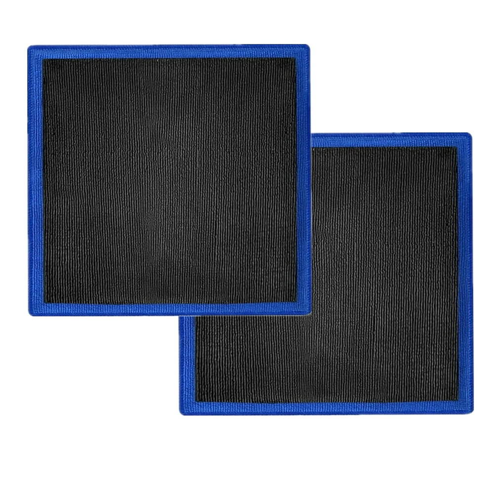 Ceramic Coating Microfiber Towels 470GSM 12x16in, 4-Pack Edgeless Leveling Cloths  product photo