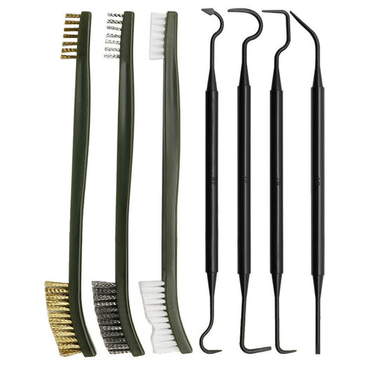 Car Interior Detailing Pick & Scraper Set, 9-Piece Nylon Crevice Picks and Trim Scrapers for Vents and Seams  product photo