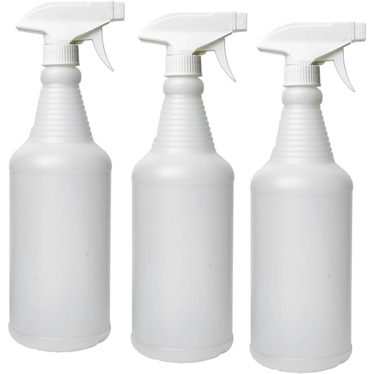 Empty Acid-Resistant Wheel Cleaner Spray Bottles, 32oz 2-Pack Chemical-Safe Trigger  product photo
