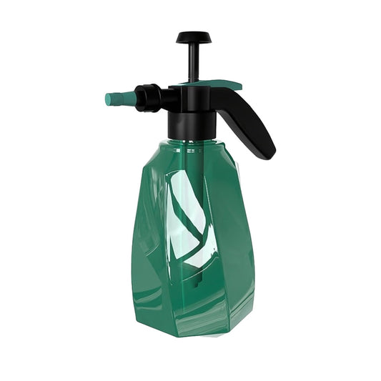 Empty Handheld Pump Foam Sprayer, 2 Liter Manual Pressure Pump Bottle, Green  product photo