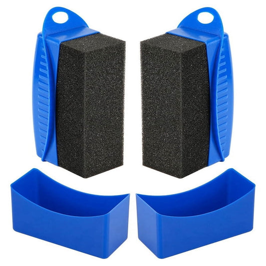 Foam Roller Tire Dressing Applicator with Handle, No-Drip Sidewall Coating Tool for Cars  product photo
