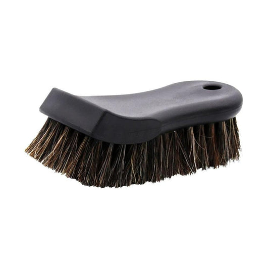 Headliner and Fabric Detailing Brush, Soft Horsehair Bristles for Gentle Interior Cleaning  product photo
