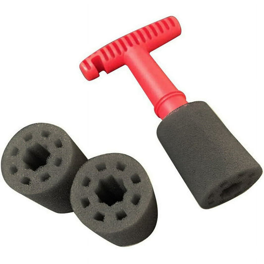Lug Nut Detailing Brush Set, 3-Piece Soft Bristle for Wheel Bolts, Crevices and Spoke Gaps  product photo