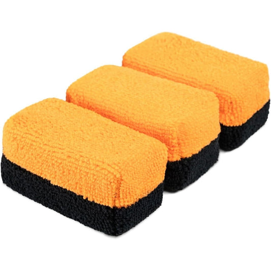 Microfiber Finishing Pads 3in, 8-Pack Spot Polish Hand Applicators for Car Detailing  product photo