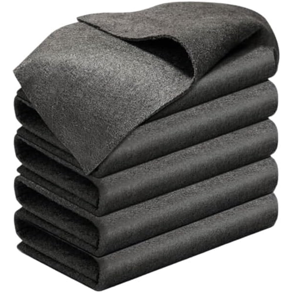 Microfiber Glass Cleaning & Drying Towel Set 16x24in, 4-Pack Streak-Free for Windows  product photo
