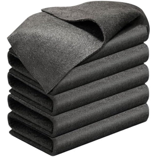 Microfiber Glass Cleaning & Drying Towel Set 16x24in, 4-Pack Streak-Free for Windows  product photo