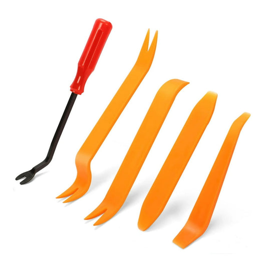 No-Scratch Nylon Trim Pry Tool Kit, 11-Piece Plastic Panel and Clip Removal Tools for Auto Interior  product photo