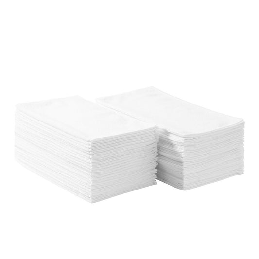 Flag-Tip Microfiber Glass Towels, 4-Pack 16 x 16 in White Streak-Free Window Cloths  product photo