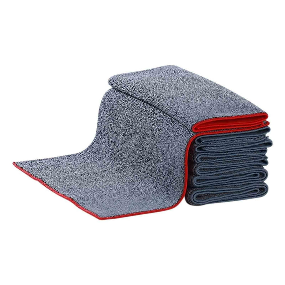 Suede Microfiber Drying Towel for Wheels & Trim 12x16in, 2-Pack Quick-Dry  product photo