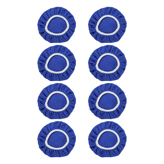 Terry Cloth Buffing Bonnet Set, 4-Pack Manual Wax Polishing Pads for Car Detailing  product photo