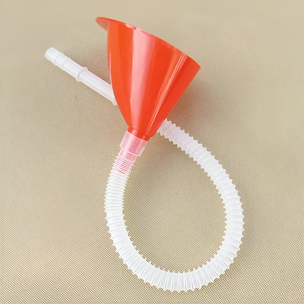 Trigger Bottle Funnel & Caddy Set, 3 Flexible Funnels with Holder for Refilling Car Detailing Sprayers Funnel & Caddy Set product photo