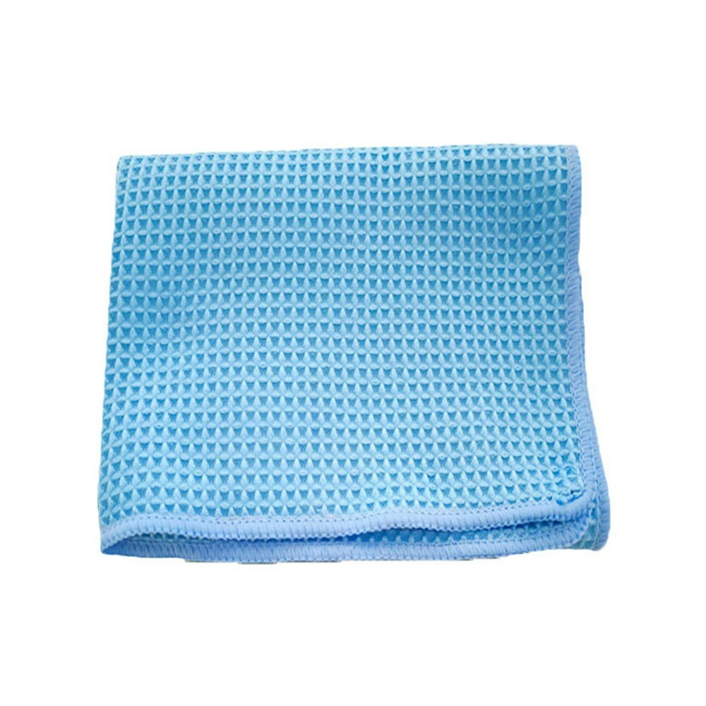 Waffle Weave Glass Cleaning Towels 16x16in, 6-Pack Streak-Free Lint-Free for Car Windows & Mirrors  product photo