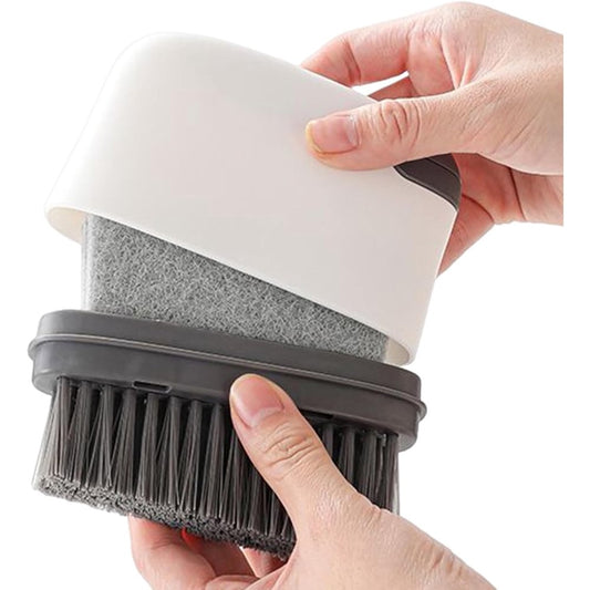 Window Channel Detailing Brush & Nano Sponge Kit, Crevice Glass Edge Cleaner with 4 Eraser Pads  product photo